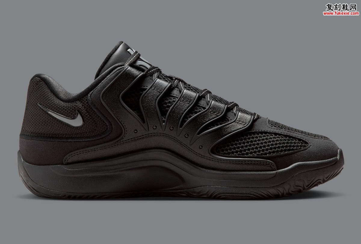The Nike KD 18 “Triple Black” 耐克KD18“全黑”2025秋季登场 杜兰特签名战靴