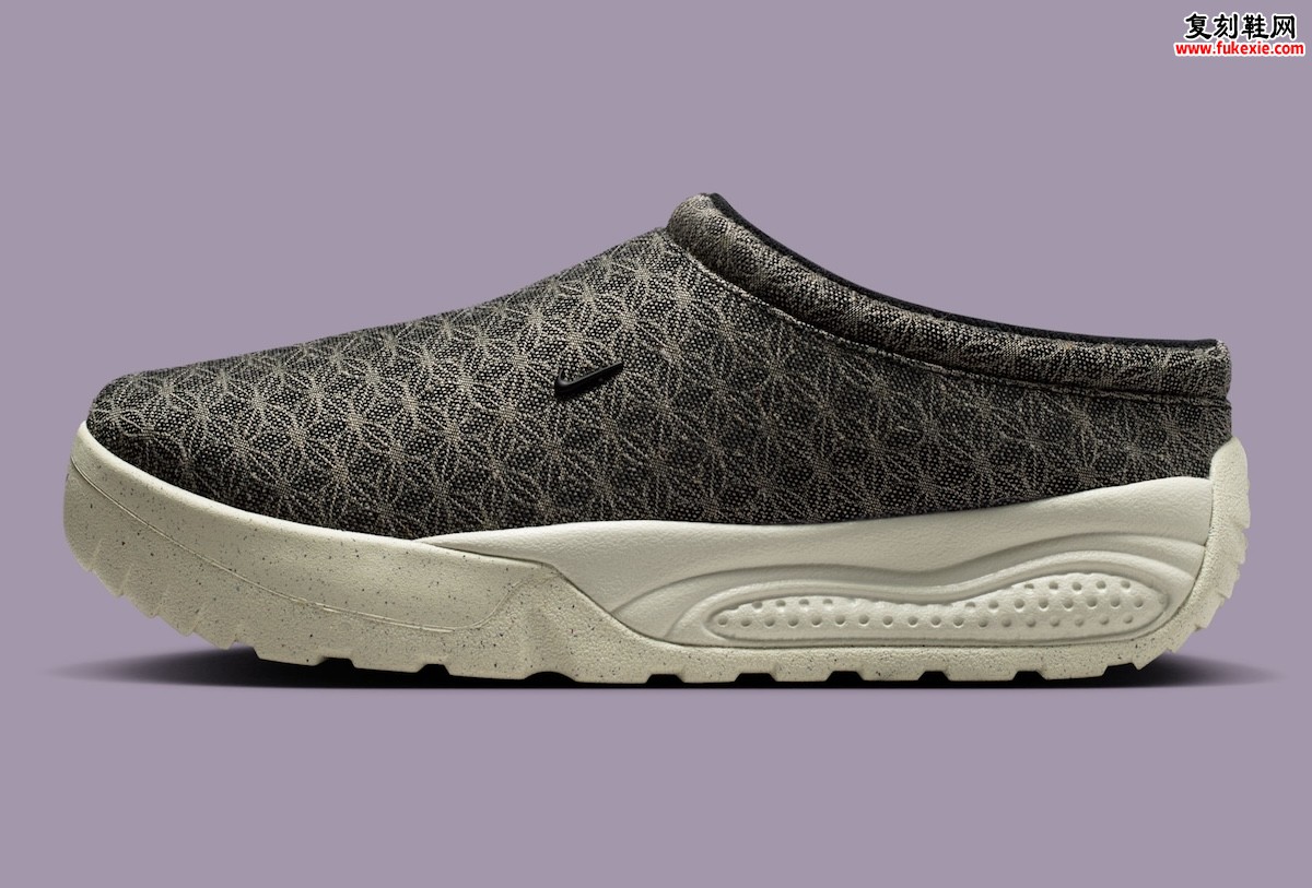 Nike ACG Rufus Arrives in Traditional Japanese “Asanoha” Pattern麻叶编织的