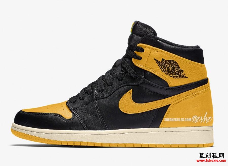 Air Jordan 1 High OG “Yellow Ochre” 将于 2024年1 月 27 日发售 货号：DZ5485-701