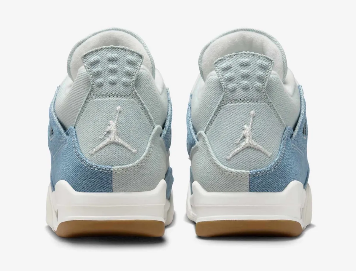 AIR JORDAN 4 DENIM “WORN BLUE” Air Jordan 4复古水洗蓝8月9日限定发售
