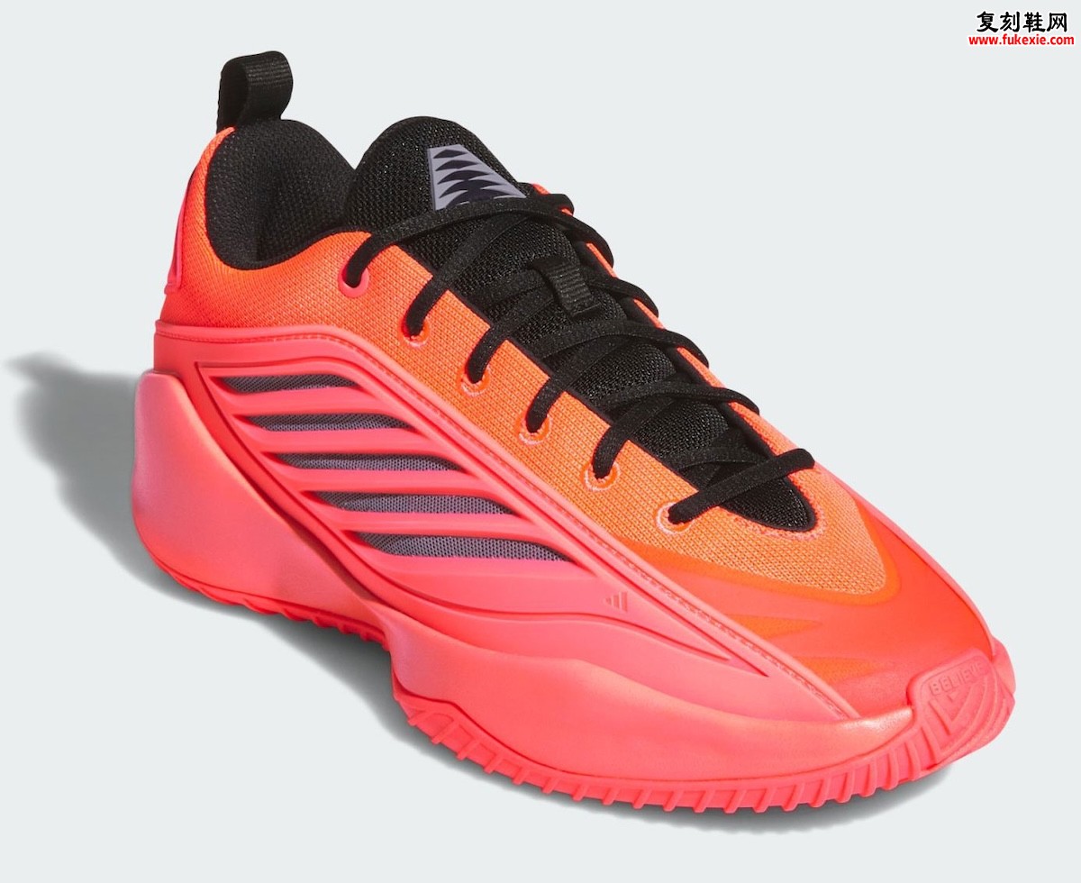 adidas Anthony Edwards Believe That 1 “Solar Turbo” 安东尼·爱德华兹亲民支线新色 Solar Turbo 橙红高能外观