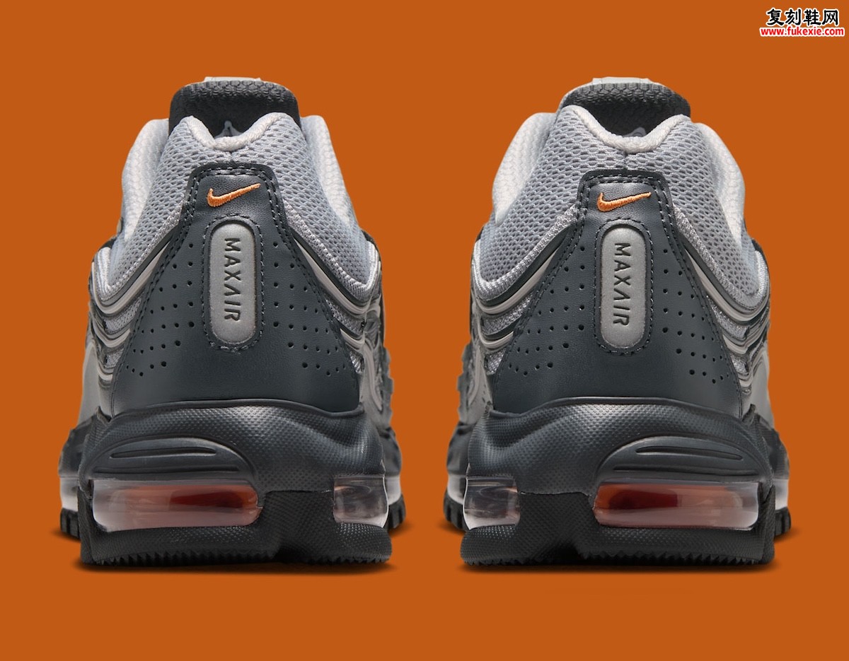 2026夏季发售Nike Air Max TL 2.5 Hot Curry热咖喱配色浅烟灰网布全掌可视气垫复古跑鞋