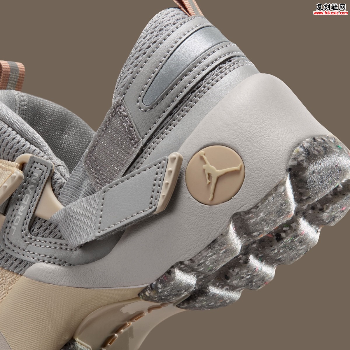 层次化构型下的功能美学:Jordan Trunner LX 新配色以石材灵感演绎复古训练鞋新风尚