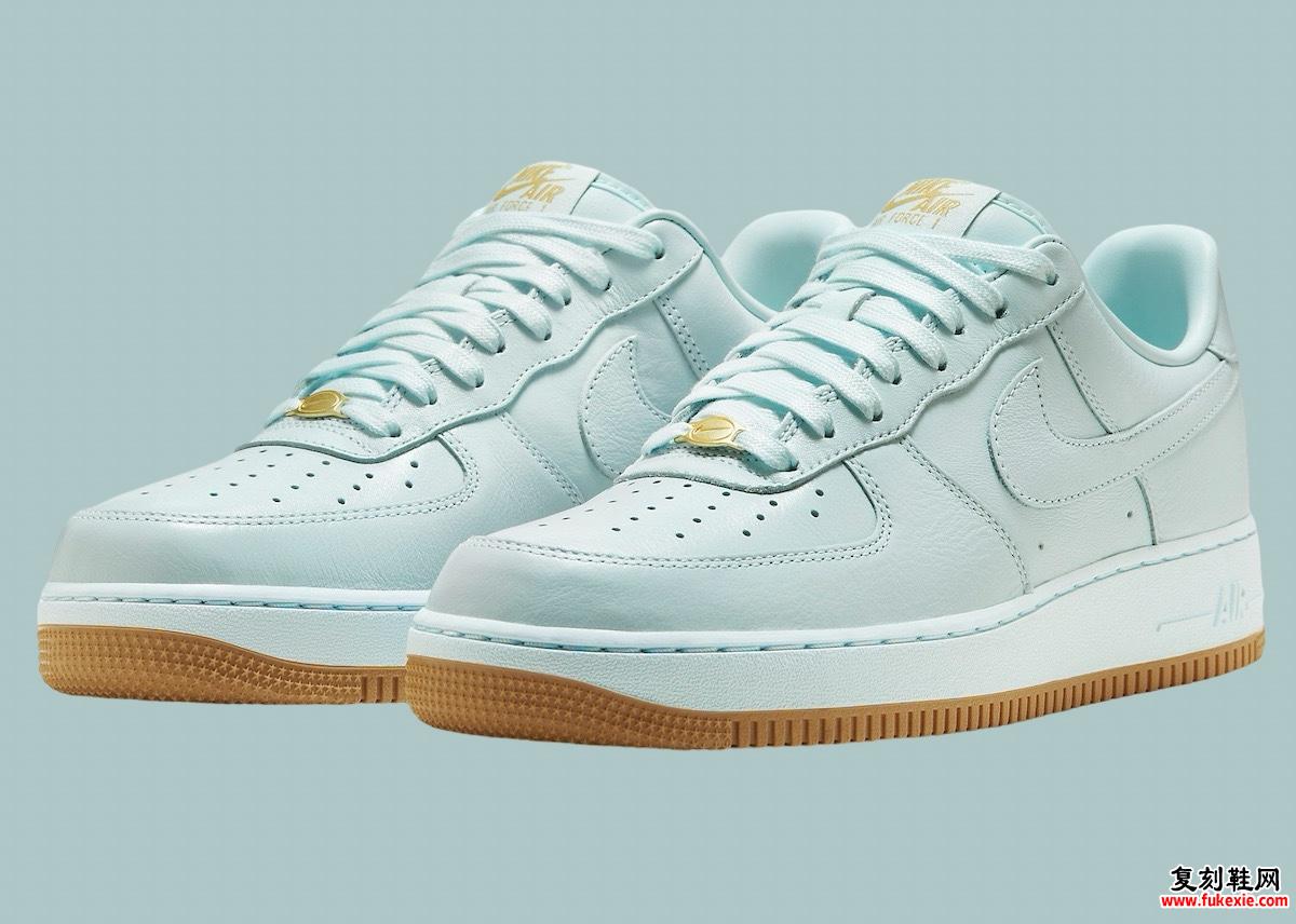 NIKE AIR FORCE 1 LOW “GLACIER BLUE/GUM” 2024 年夏季发售 货号：HF4933-400