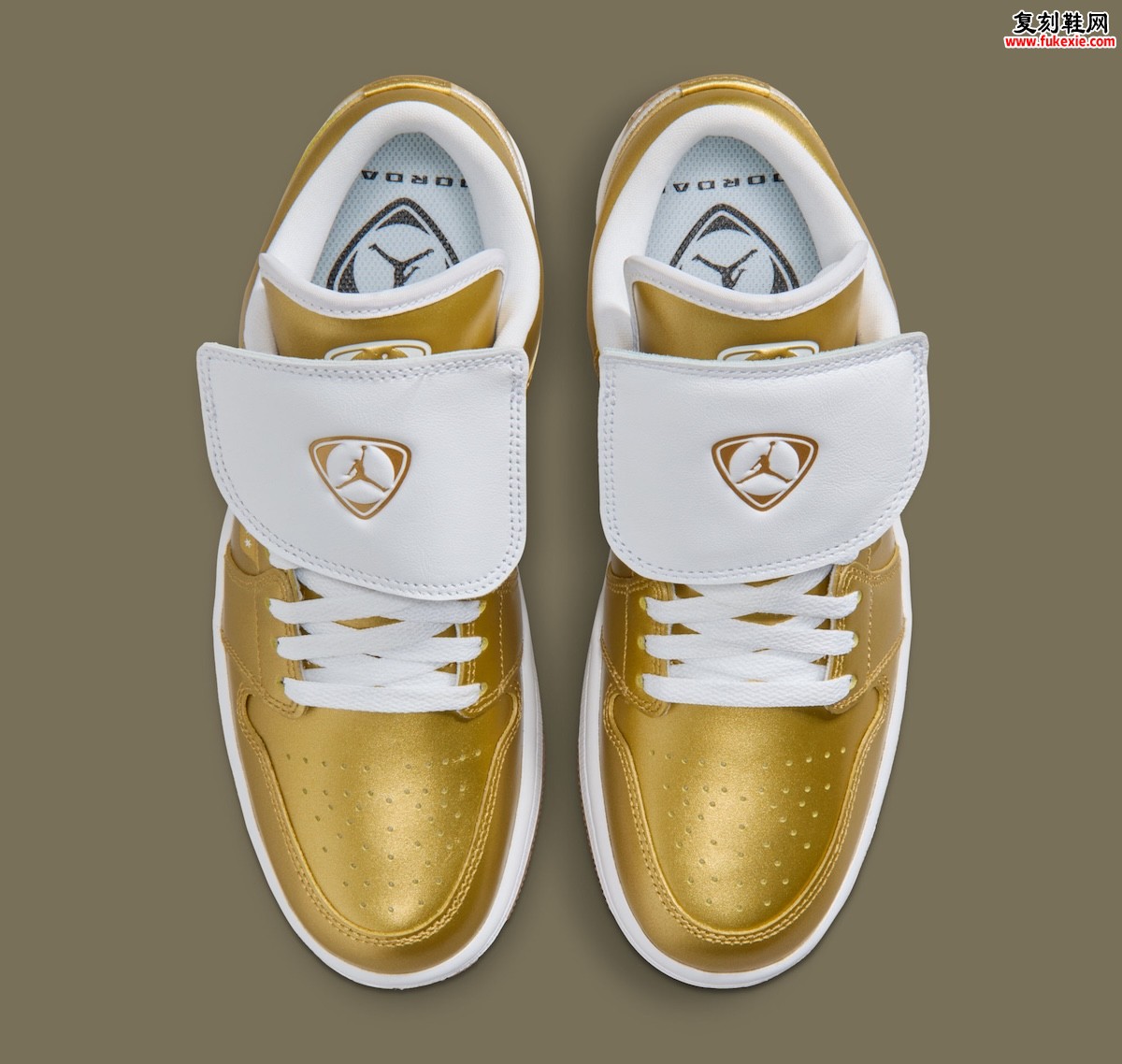 足球魂注入篮球经典：Air Jordan 1 Low “Gold Tiempo” 明年春季融合登场