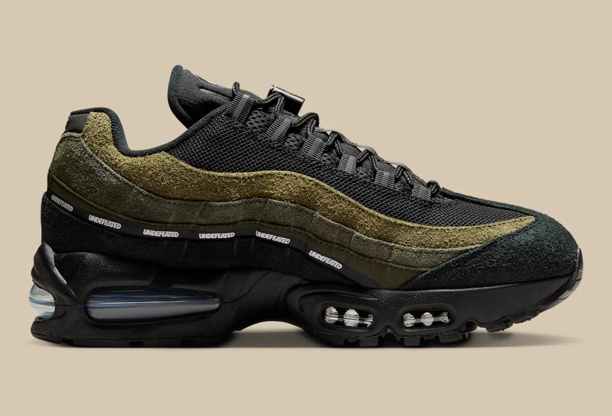 UNDEFEATED x Nike Air Max 95 “La Brea”联名橄榄绿配色发布 洛杉矶收官城市系列