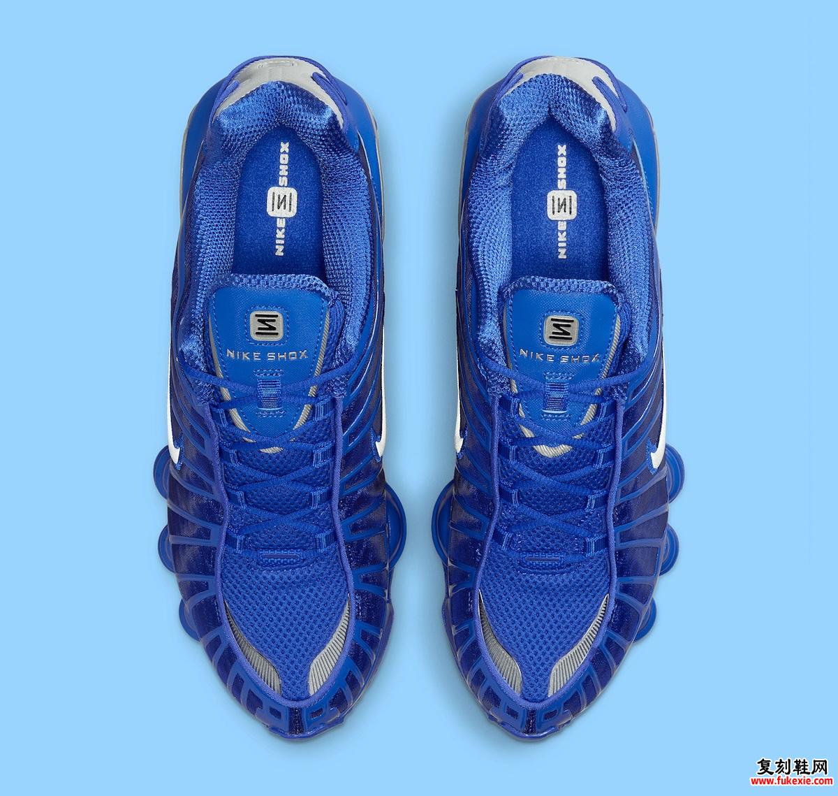 Nike Shox TL “Hyper Royal” 2025深度前瞻：千禧年科技美学的赛博复兴
