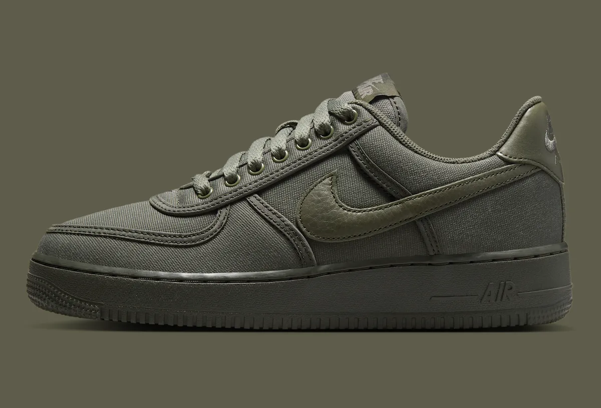 TUNE x Nike Air Force 1 CVS Wardrobe Unlocked 橄榄绿帆布可做旧 首尔鞋店联名致敬90年代韩国街头球鞋文化