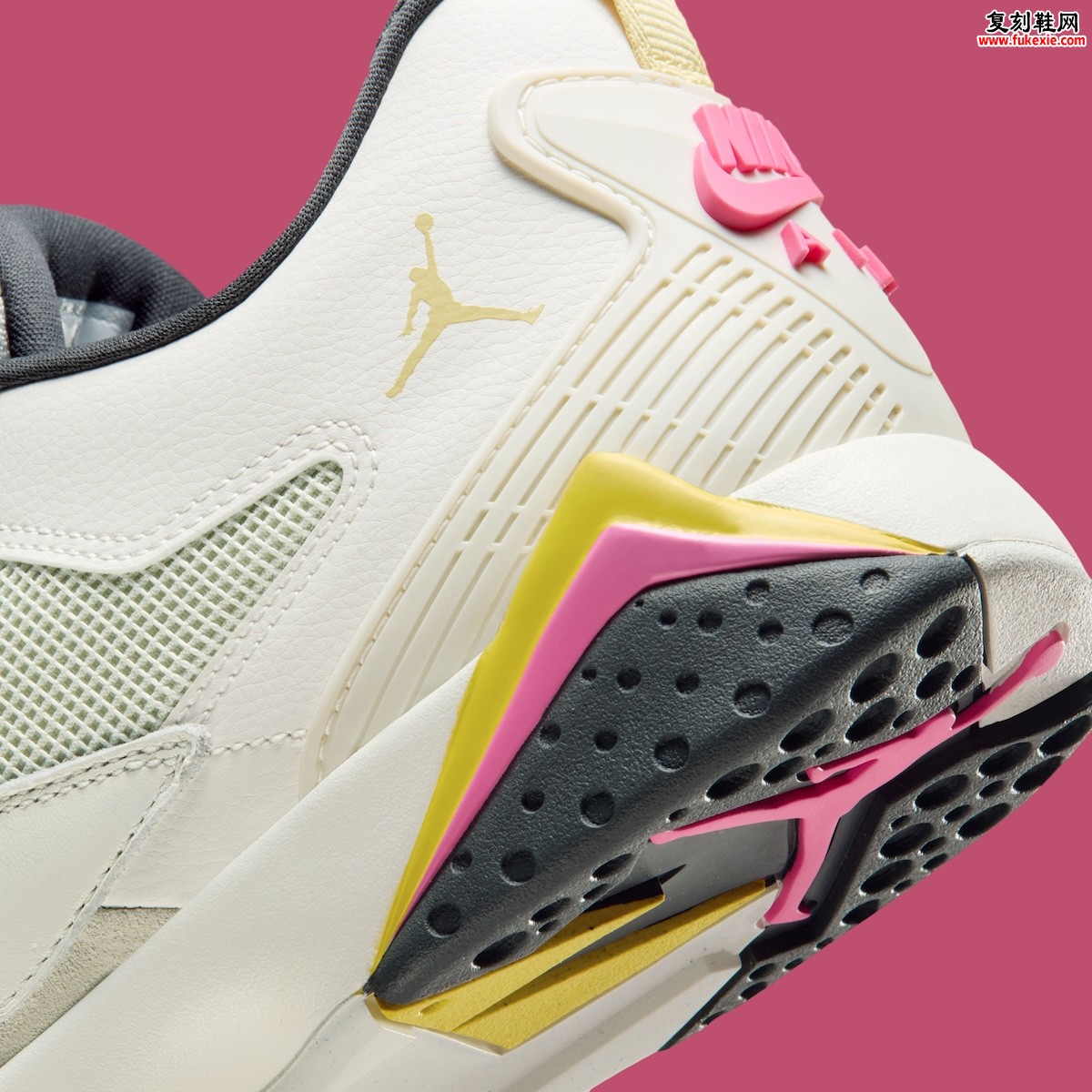 乔丹MVP 92「粉红柠檬」2026年春季发售 AJ7设计基因融合休闲风尚
