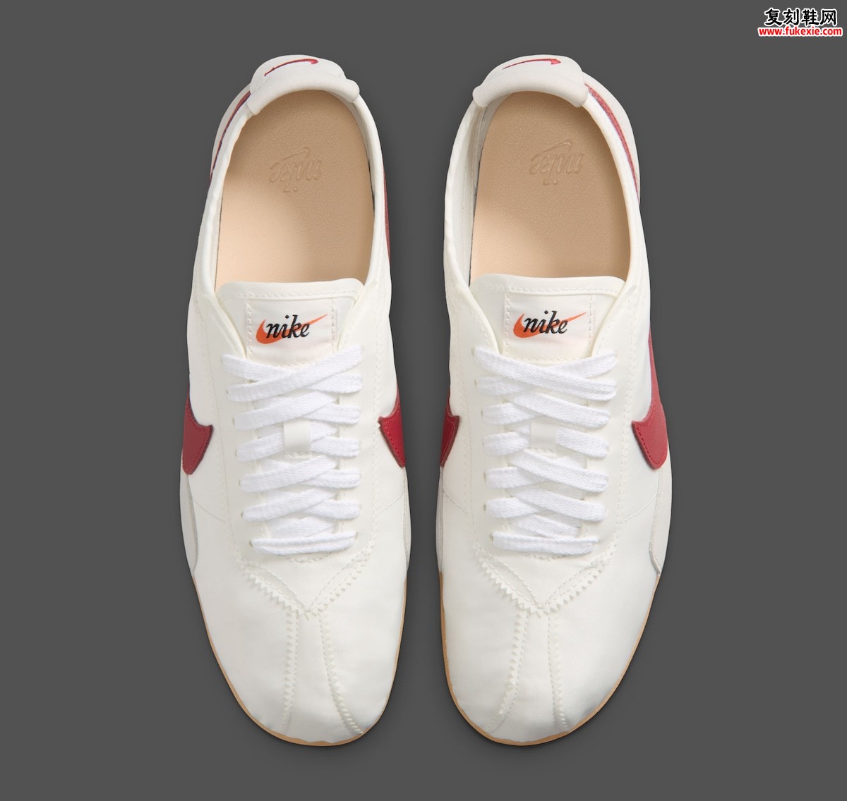 Nike Moon Shoe ‘Summit White/Team Crimson’ 复刻1972年的登月时刻