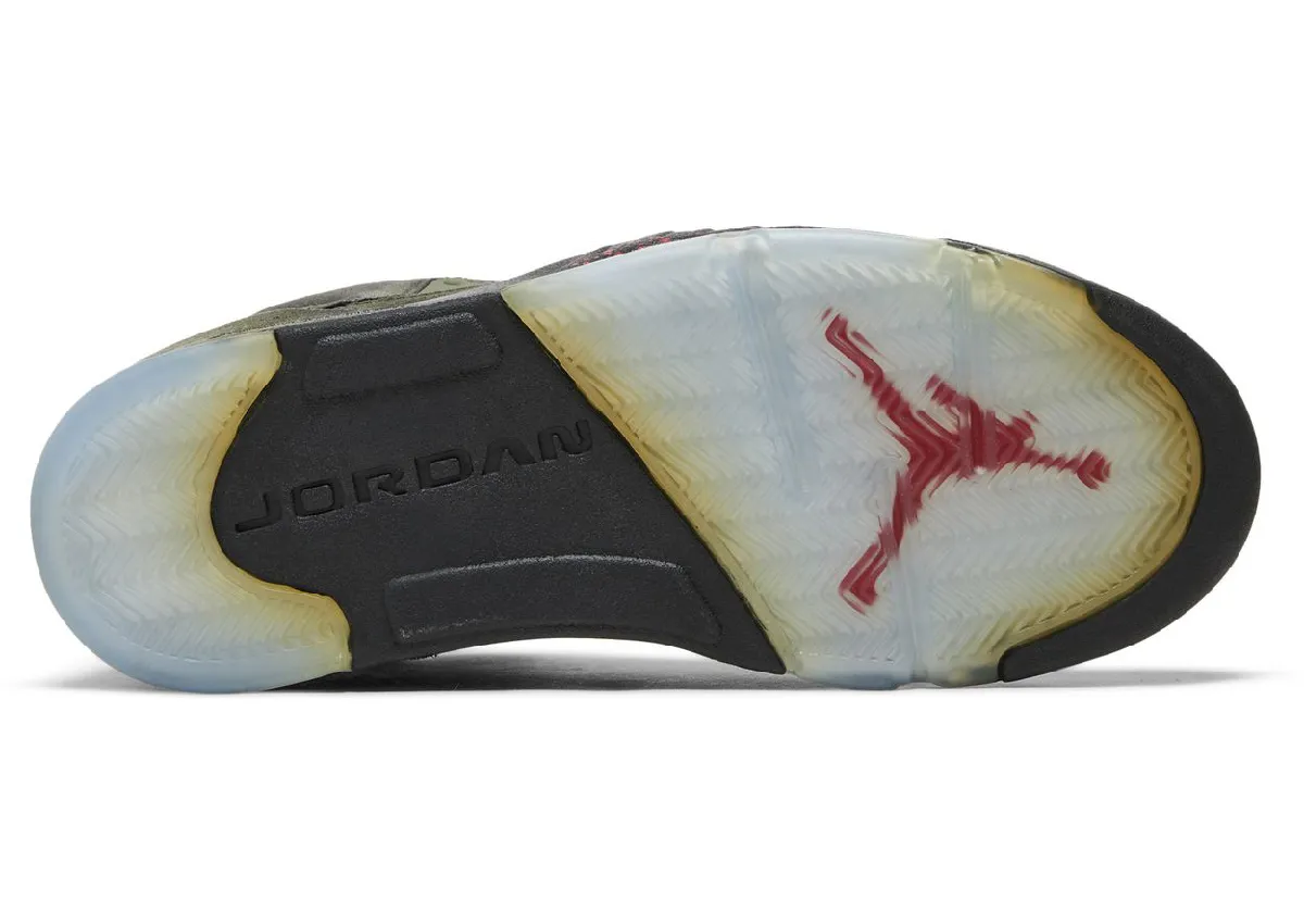 Air Jordan 5 “Fear” 恐惧套装经典回顾：2013年发售的橄榄绿战靴与乔丹精神传承