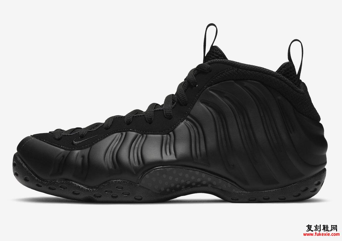 NIKE AIR FOAMPOSITE ONE “ANTHRACITE” 2024 春季回归 货号：FD5855-001