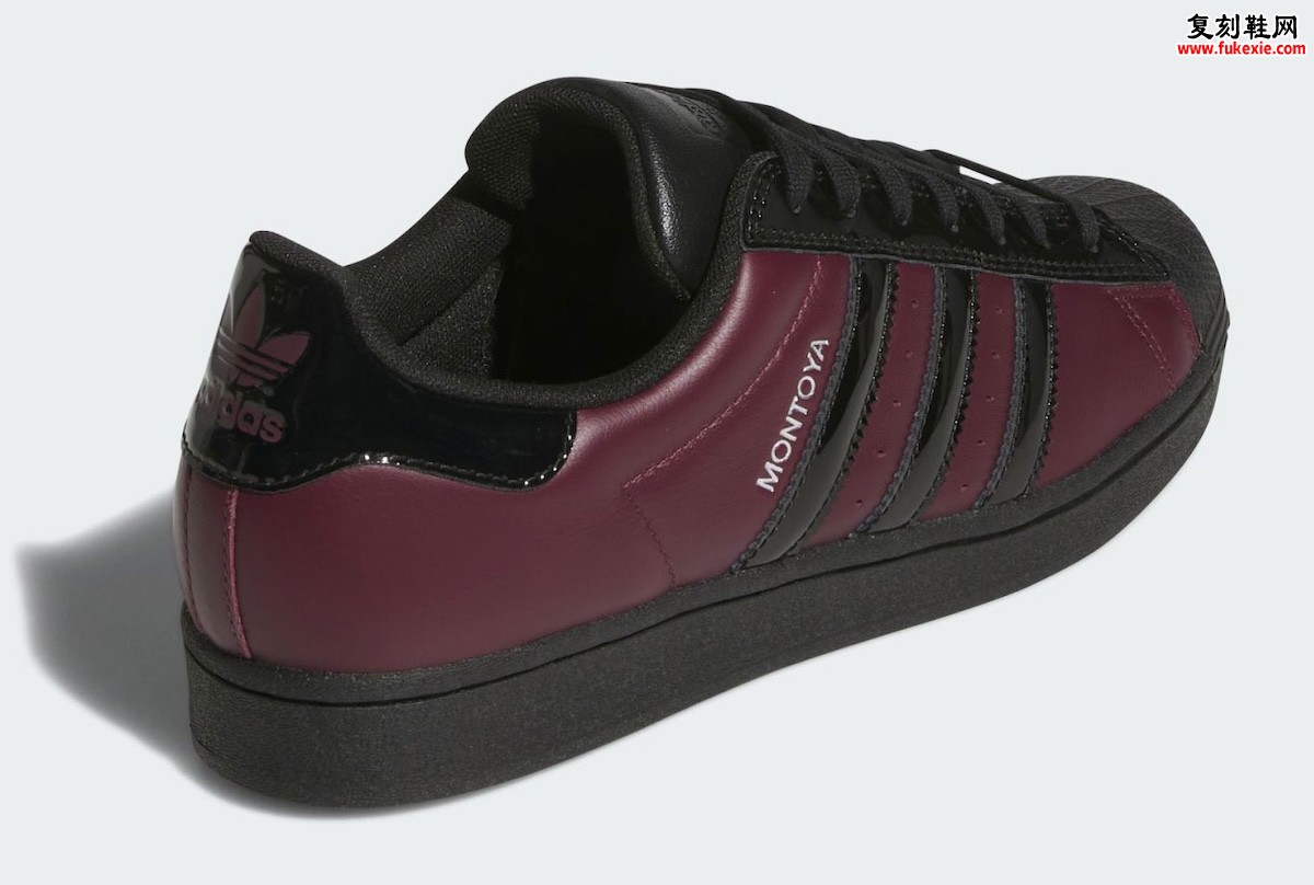 Marcos Montoya 首双签名滑板鞋登场：adidas Superstar ADV 栗色漆皮复古板鞋