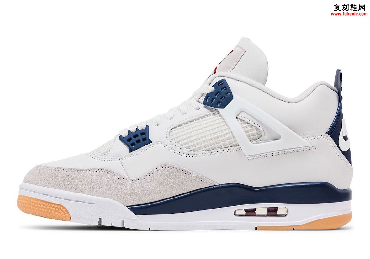 Nike SB Air Jordan 4 “Navy”Nike SB联名AJ4海军蓝2025春季发售