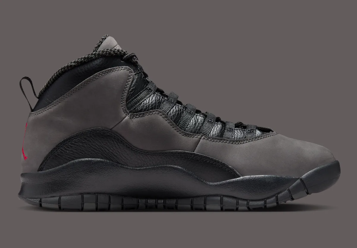 Air Jordan 10 “Shadow”暗影复刻版2025年11月发售 复刻鞋网解析元年细节