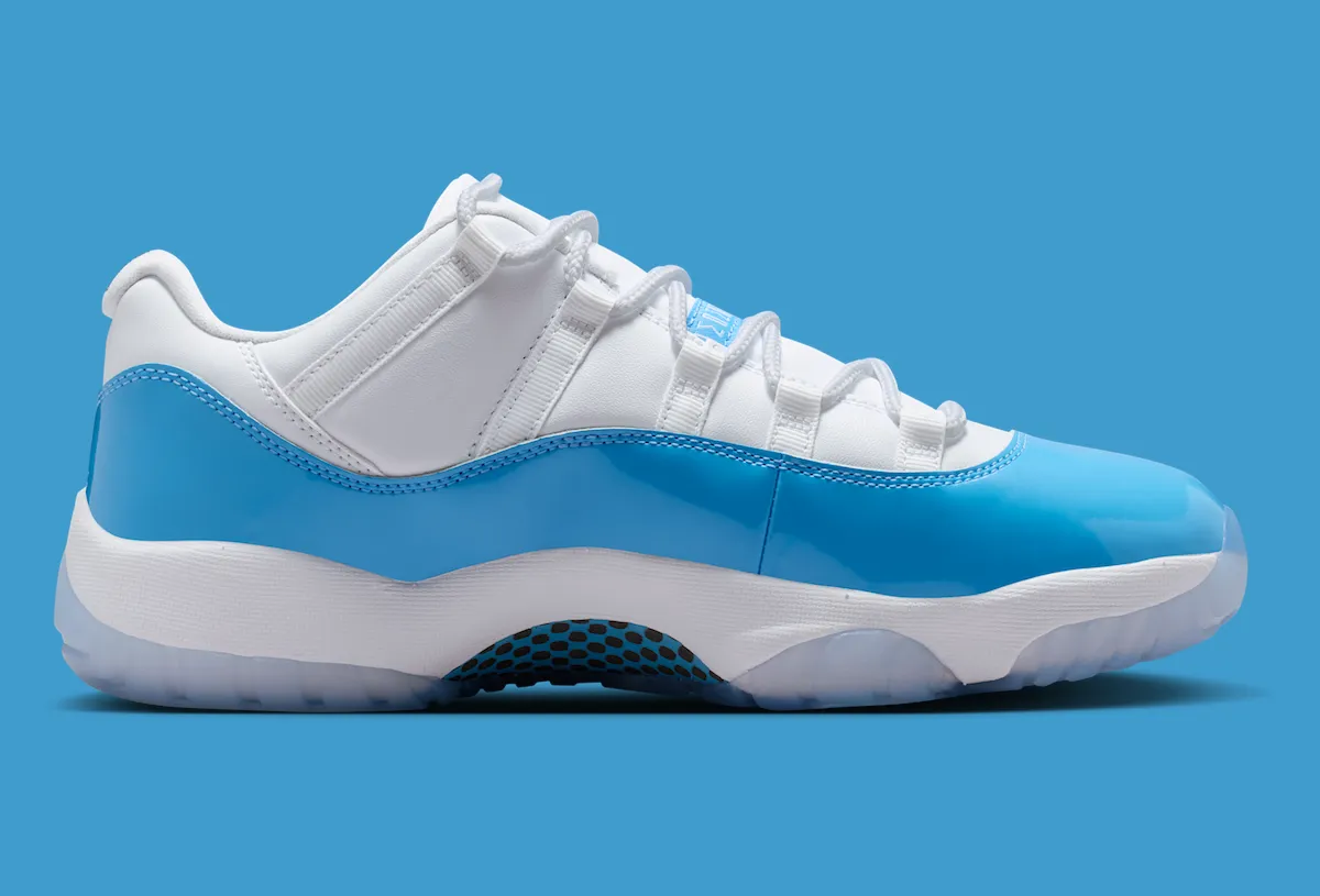 Air Jordan 11 Low “University Blue” 时隔九年AJ11 Low北卡蓝复刻重磅回归 2026夏日致敬北卡