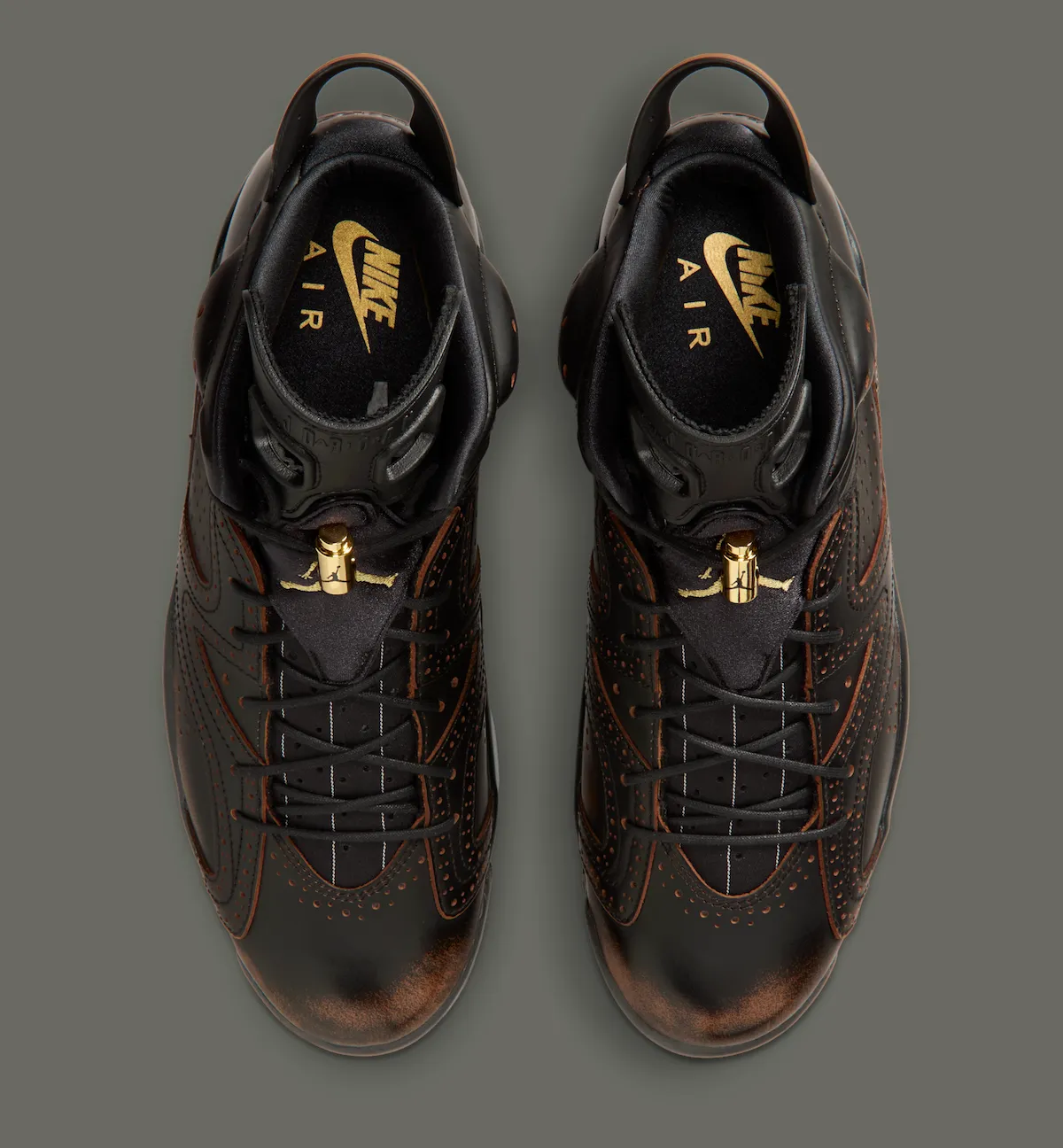 玄武再临：Air Jordan 6 ‘Xuan Wu’ 以精裁工艺与金色细节续写中国神话奢华系列