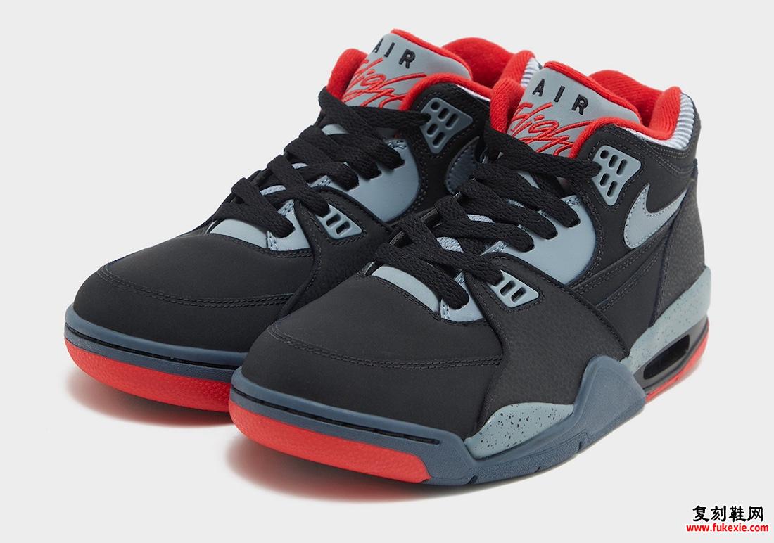 这款 NIKE AIR FLIGHT 89 与 AIR JORDAN 4 “BRED” 类似 一起欣赏