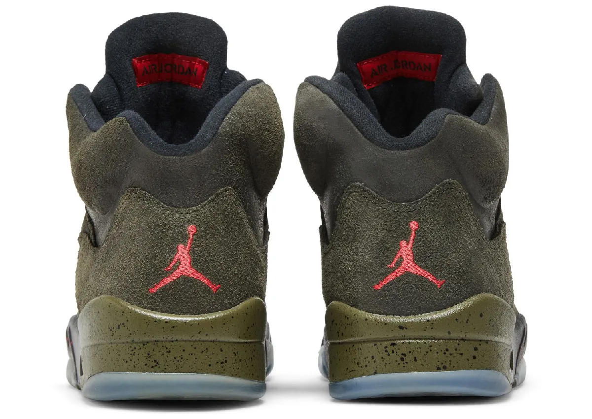 Air Jordan 5 “Fear” 恐惧套装经典回顾：2013年发售的橄榄绿战靴与乔丹精神传承