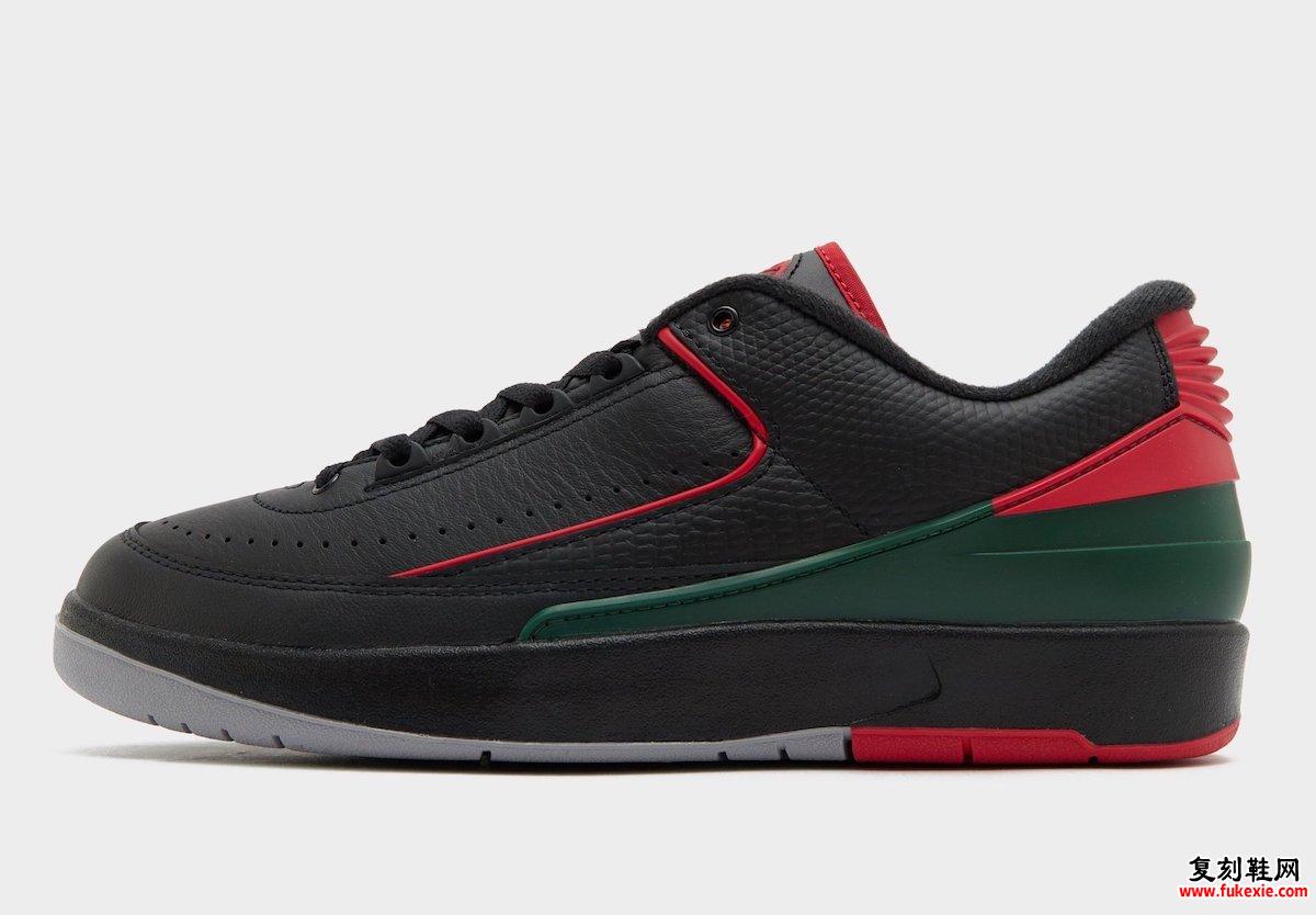 抢先欣赏 AIR JORDAN 2 LOW “CHRISTMAS” 货号：DV9956-006