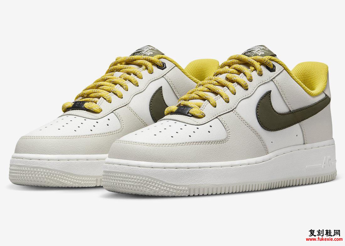 NIKE AIR FORCE 1 LOW PREMIUM “LIGHT BONE”现在发售 货号：FV3628-031