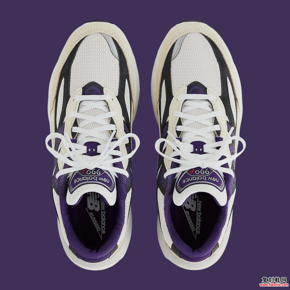 NEW BALANCE 990V6“黑梅花”将于 2024 年 6 月发布 货号：U990WB6
