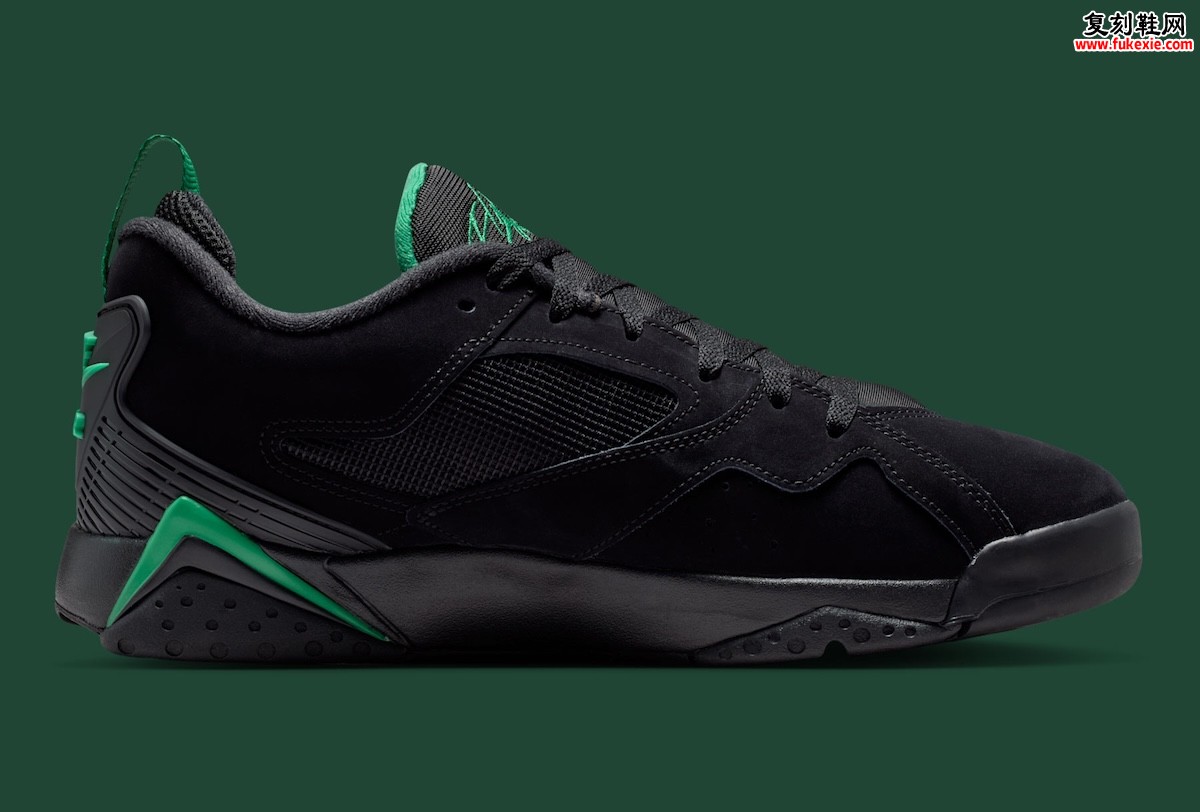 Jordan MVP 92 “Celtics” 凯尔特人配色夏日炸场，黑绿撞色融合AJ经典基因，幸运绿细节致敬绿军荣耀