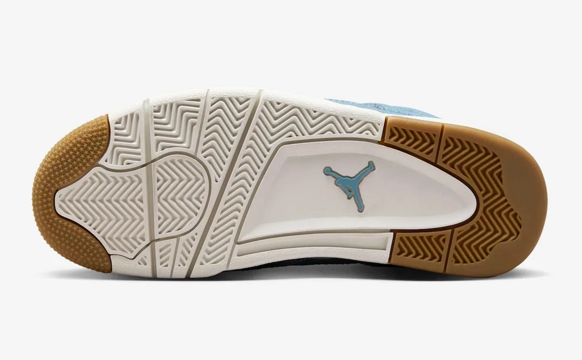 AIR JORDAN 4 DENIM “WORN BLUE” Air Jordan 4复古水洗蓝8月9日限定发售