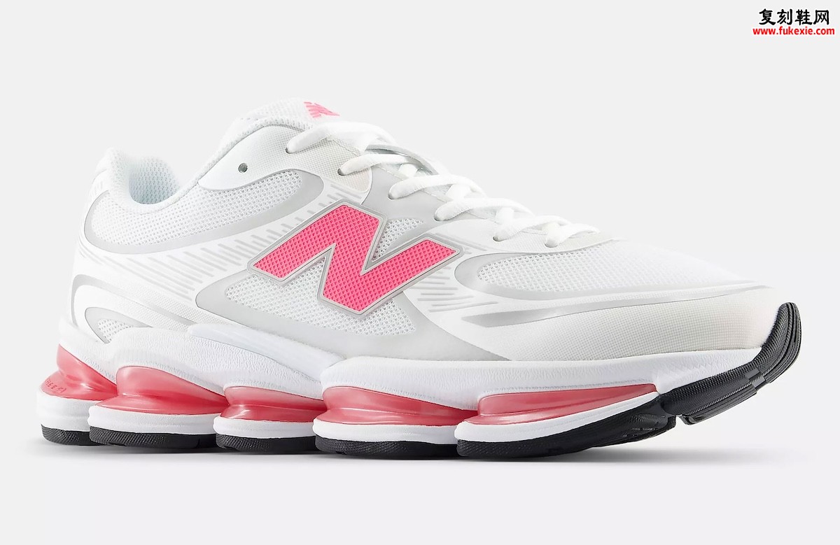白粉配色甜美，分段式ABZORB缓震科技加持，New Balance 2000女生专属千禧复古跑鞋2026夏季登场