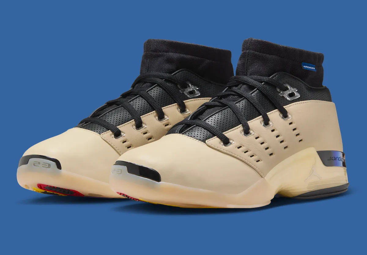 Infinite Archives x Air Jordan 17 Low “Beach”无限档案x乔丹17低帮“沙滩”配色官宣定档2025复刻鞋网抢先解析