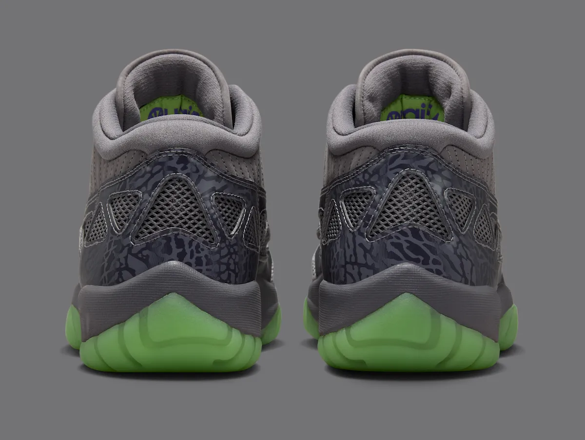 Quai 54 x Air Jordan 11 Low IE “Gunsmoke” 官图释出：巴黎街球盛宴的暗黑紫绿战靴