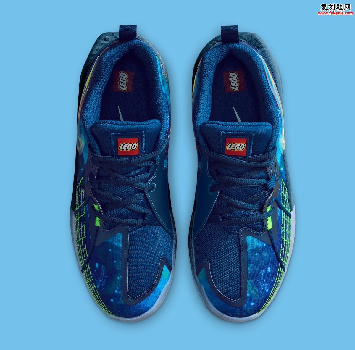 LEGO x Nike “Brave Blue”乐高×耐克“勇敢蓝”联名系列2025秋季来袭 篮球科技与童趣创意