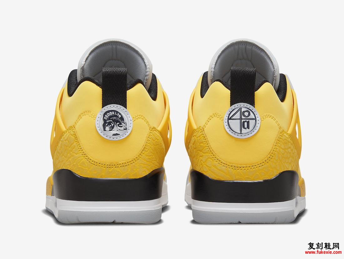 JORDAN SPIZIKE LOW “LIGHTNING” 现已推出（2024 年 5 月）货号：HF4319-741