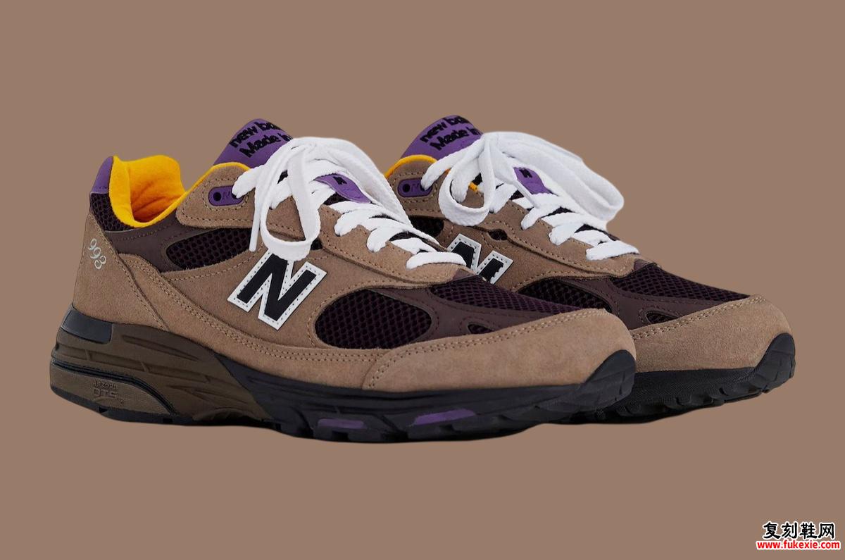 NEW BALANCE 993 美国制造“蘑菇”将于 2024 年 9 月发售 货号：U993MU