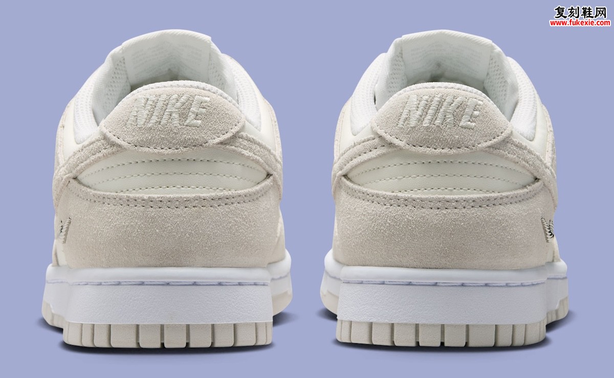 Nike Dunk Low SE“Sail/Vast Grey”2026夏季发售,金属银小钩点缀极简中性美学