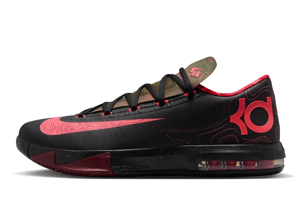 Nike KD 6 “Meteorology” 气象学配色2026年7月3日复刻发售,多普勒雷达灵感与全掌Zoom Air气垫配置插图1 Nike KD 6 “Meteorology” 气象学配色2026年7月3日复刻发售,多普勒雷达灵感与全掌Zoom Air气垫配置