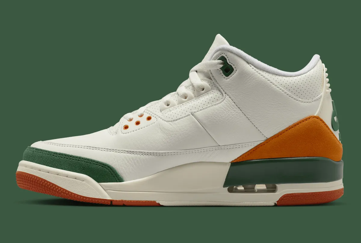 SoleFly x Air Jordan 3联名迈阿密配色12月发售 古巴移民故事的视觉叙事