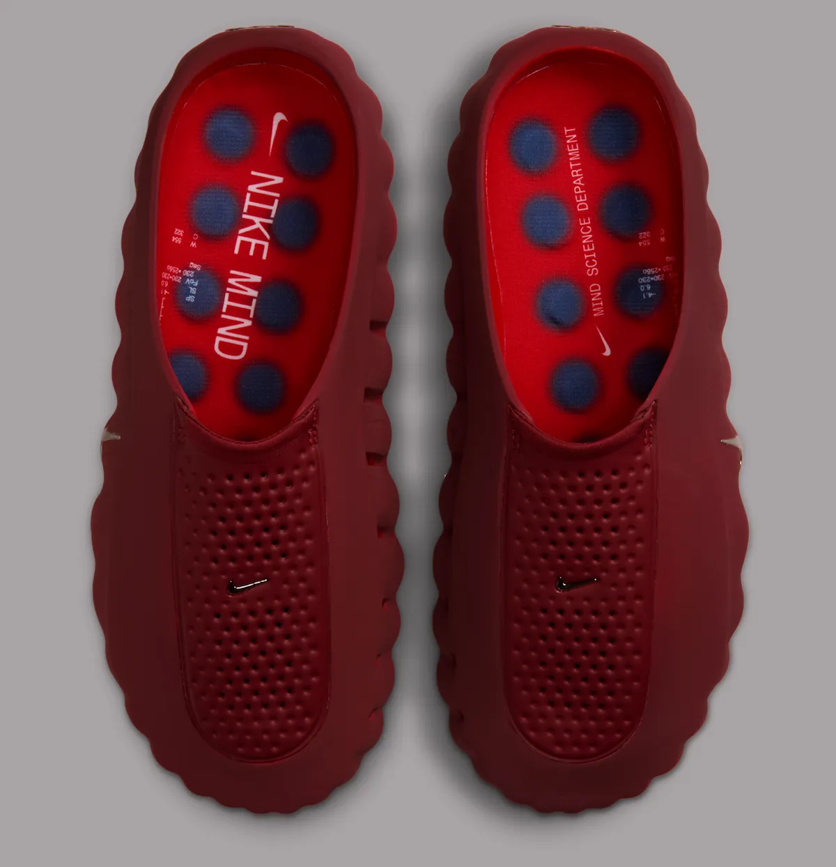 耐克Mind 001“Team Red”团队红配色2026年4月2日发售，分层渐变鞋面搭配独立缓震模块