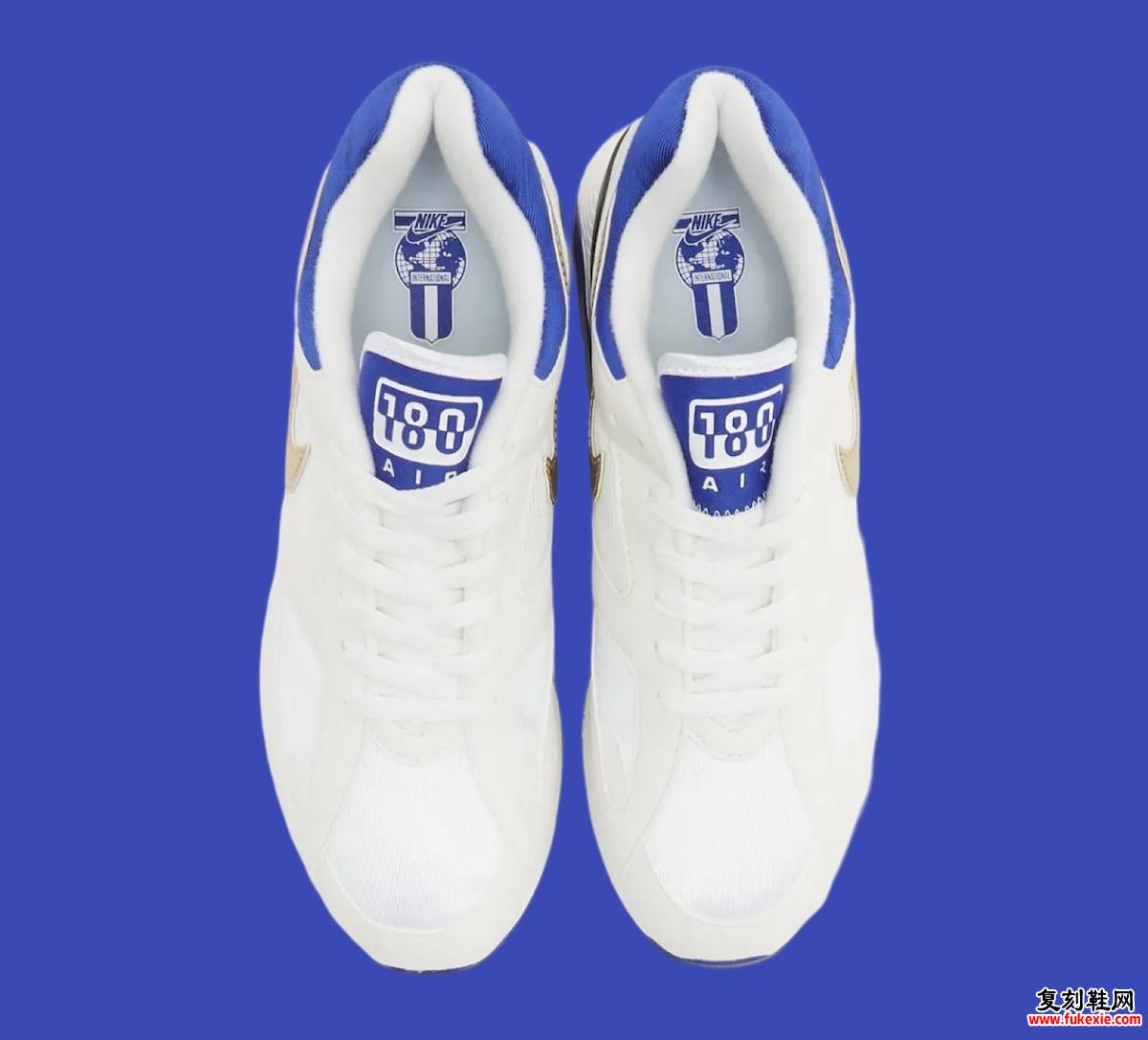 NIKE AIR 180 “CONCORD” 将于 2024 年秋季回归 货号：FJ9259-101