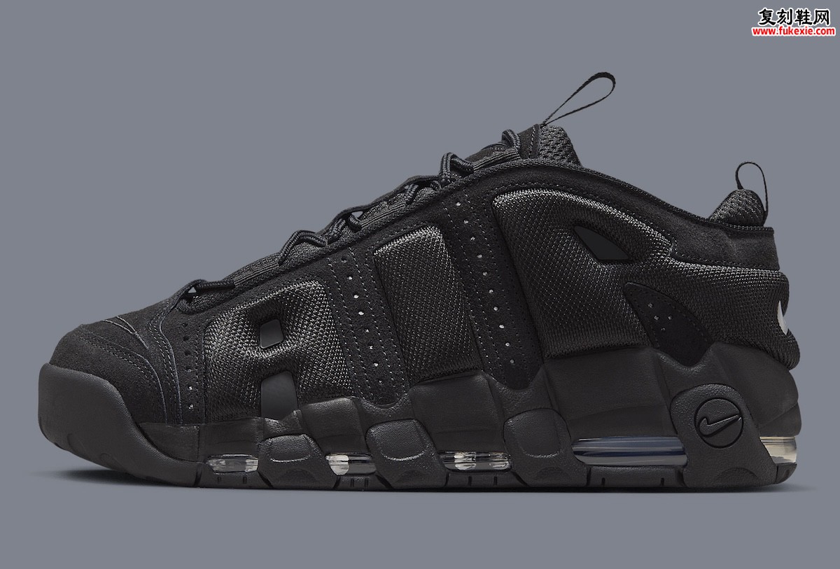 耐克Air More Uptempo Low黑魂版：2025秋季低调回归，重塑经典轮廓