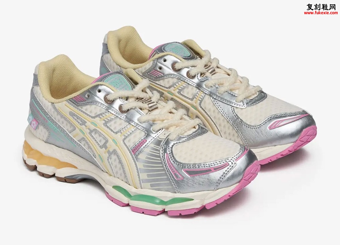 VandyThePink将草莓与香蕉船融为一炉，ASICS GEL-Kayano 12.1那不勒斯冰淇淋配色7月1日登场