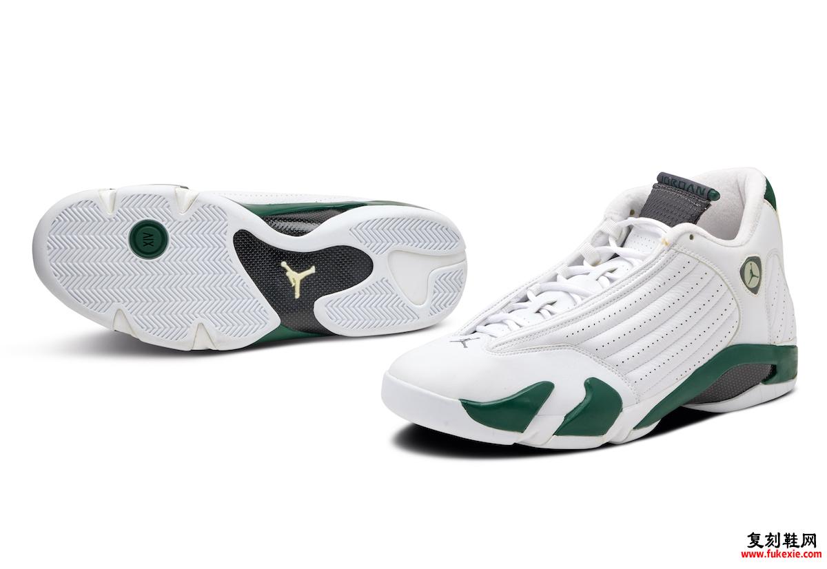 AIR JORDAN 14 “FOREST GREEN” 森林绿 一起欣赏 货号：311832-131