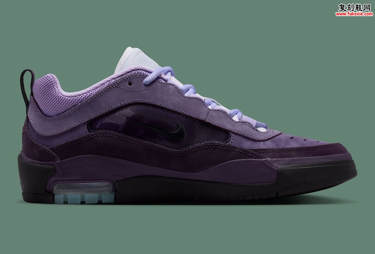 Nike SB Air Max Ishod“Grand Purple”官图曝光，深紫渐变演绎低调滑板美学