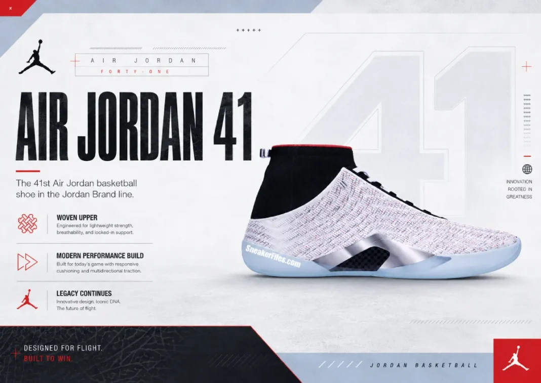 Air Jordan 41正式曝光！四重缓震+超10款配色，2026实战旗舰205美元起缩略图