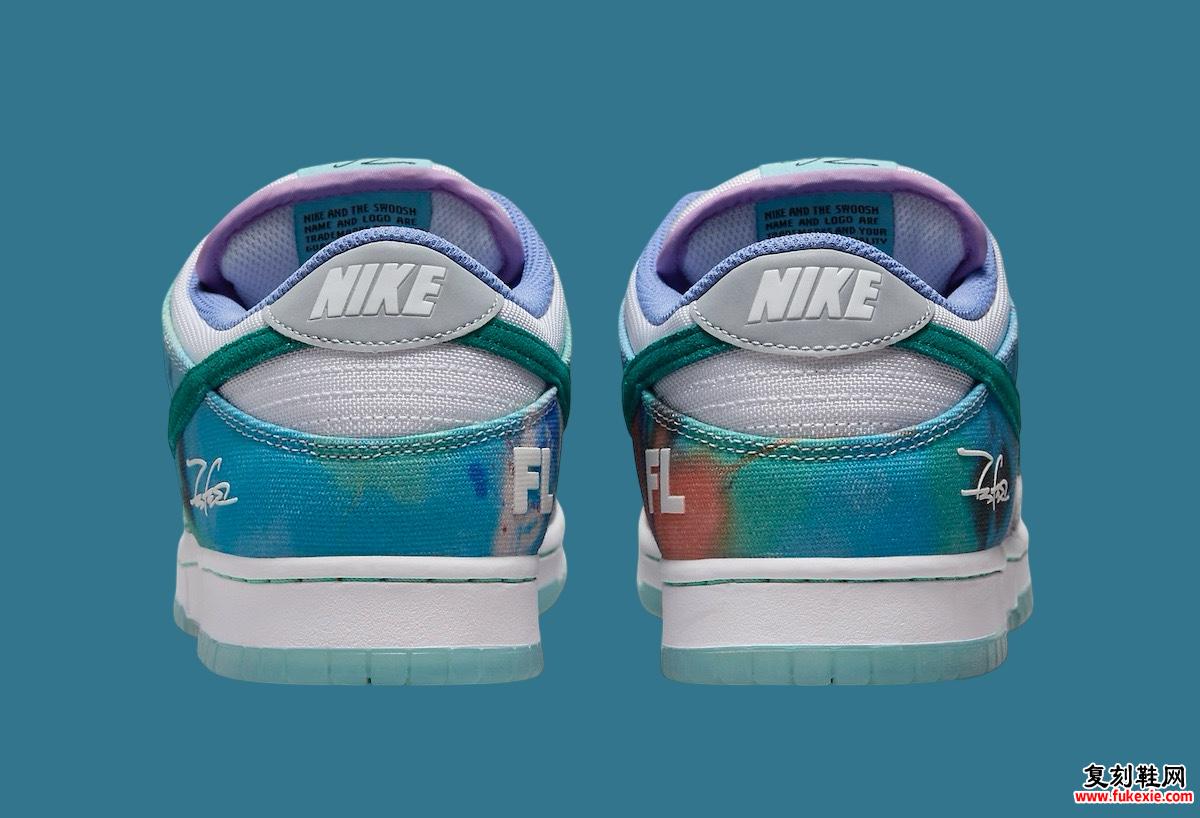 FUTURA LABORATORIES X NIKE SB DUNK LOW 2024 年 5 月发售 货号：HF6061-400