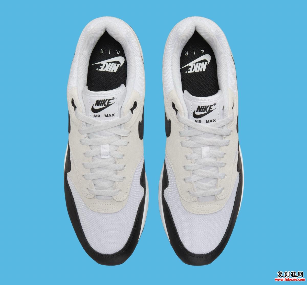 NIKE AIR MAX 1 “白色/黑色” 2024 年秋季发售 货号:FZ5808-101