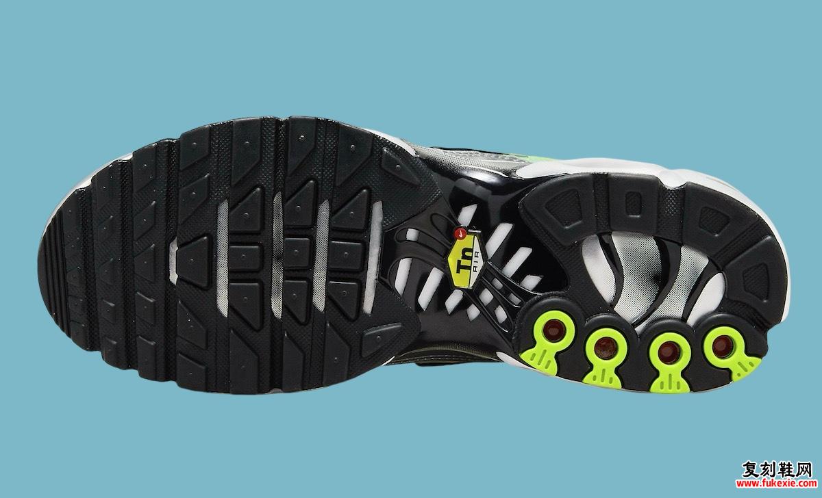 2024 年夏季的完美 Nike Air Max Plus “Volt/Silver”银色 货号：HJ9574-100