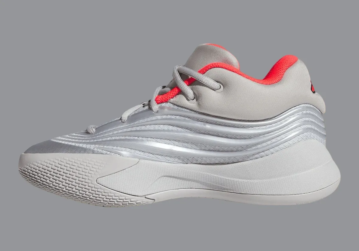 adidas Dame 10实战鞋｜金属银面+Yeezy美学｜利拉德签名战靴