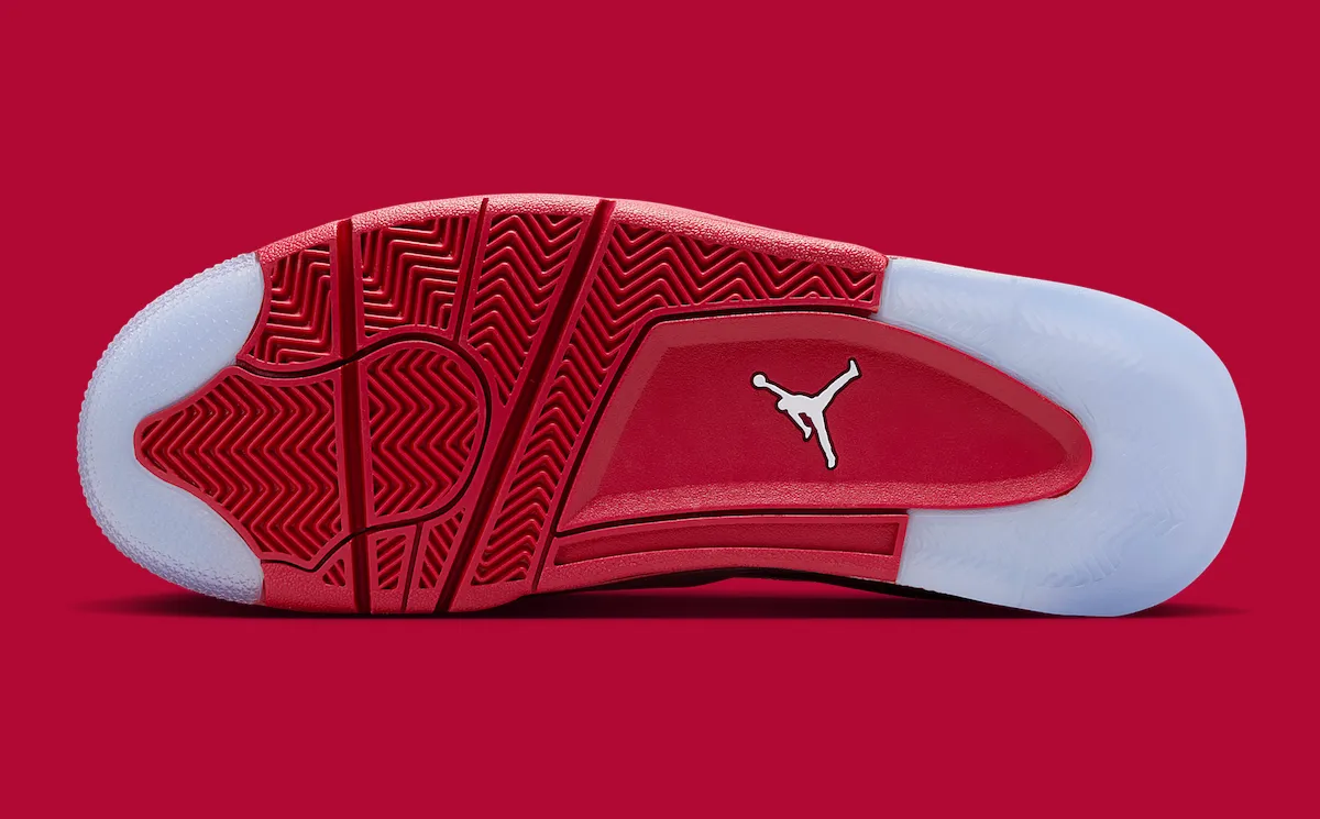 Jordan 4 RM学院红FQ7939-601发售！全红麂皮+冰蓝外底重塑秋季街头霸权