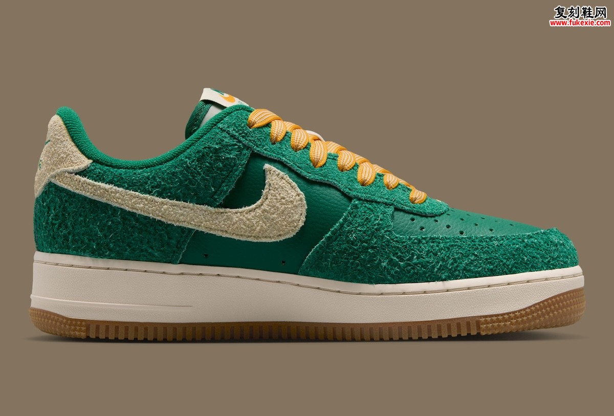 Nike Air Force 1 “Game Day” 孔雀绿配色致敬复古运动精神，2026年6月20日正式发售